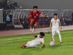 Putaran 1 Indonesia vs Yaman 1-1, Tendangan Jens Raven Dibalas Abdulrahman