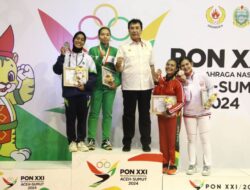 Klasemen Medali PON XXI Aceh-Sumatera Utara 2024, Rabu (18/9/2024) Pukul 08.00 WIB