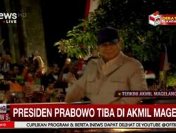 Pemimpin Negara Prabowo Tiba Di Akmil Magelang